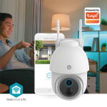 Nedis SmartLife Ulkokamera | Spotlight | 3MP Full HD 1296p | Kääntö/kallistus | IP65 | Maks. akunkesto: 3 Kuukautta | MicroSD (ei sisälly) / Pilvipalvelutallennus (valinnainen) | 5 V DC | Liiketunnistimella | Yökuvaus | Valkoinen Nedis SmartLife Ulkokamera | Spotlight | 3MP Full HD 1296p | Kääntö/kallistus | IP65 | Maks. akunkesto: 3 Kuukautta | MicroSD (ei sisälly) / Pilvipalvelutallennus (valinnainen) | 5 V DC | Liiketunnistimella | Yökuvaus | Valkoinen