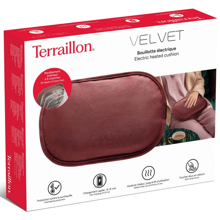 Terraillon Elektrisk värmekudde VELVET 5x27x18cm