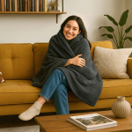 Terraillon Värmefilt Cozy 160x120cm Dark Grey