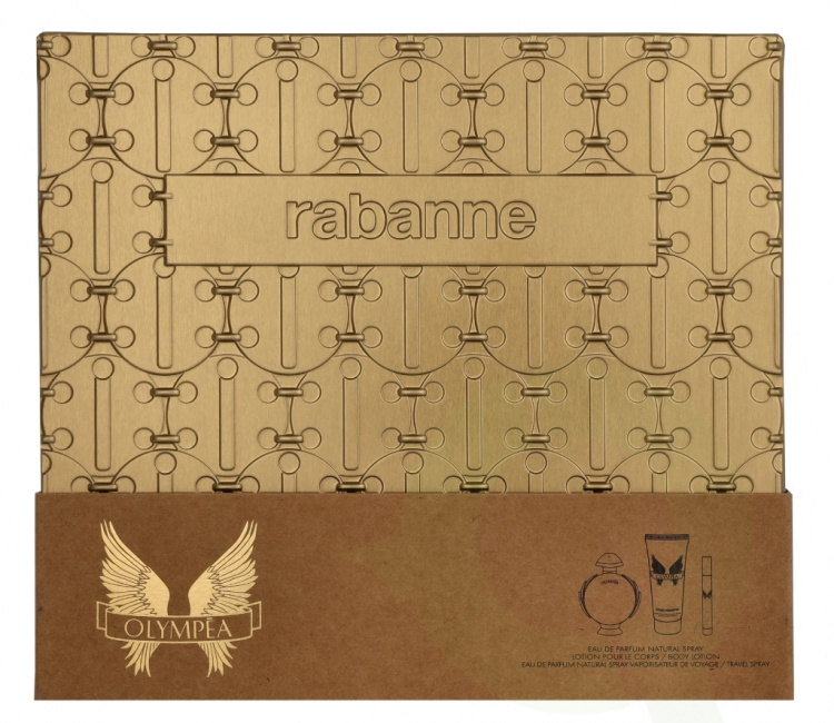 Paco Rabanne Olympea Giftset 190 ml Edp Spray 80ml/Body Lotion 100ml/Edp Spray 10ml