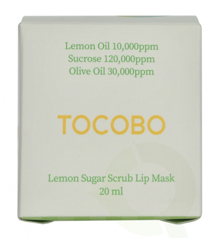 TOCOBO Lemon Sugar Scrub Lip Mask 20 ml