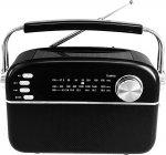 Manta FM/AW/SW portable radio with solar panel