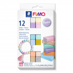 FIMO Pehmeä setti 12x25g - pastelli (8023 C12-3)