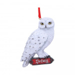 Harry Potter Hedwig\'s Rest Riippuva koriste 9cm