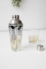 Kikkerland Mix Master Cocktail Shaker 16OZ (BA22) Kikkerland Mix Master Cocktail Shaker 16OZ (BA22)