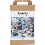 Creative Toys Creativ - askartelusarja, mallinnus, robotti, sininen, harmaa, punainen, hopeoitu, 1 pakkaus - (977808) Creative Toys Creativ - askartelusarja, mallinnus, robotti, sininen, harmaa, punainen, hopeoitu, 1 pakkaus - (977808)