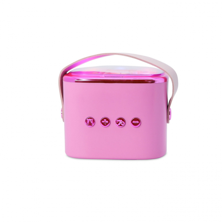 Peppa Pig Karaoke Kaiutin Mikrofonilla Pipsa Possu Popsing LED