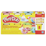 PLAY-DOH Compound 8 Pack, Rainbow, 3 Oz Sateenkaari