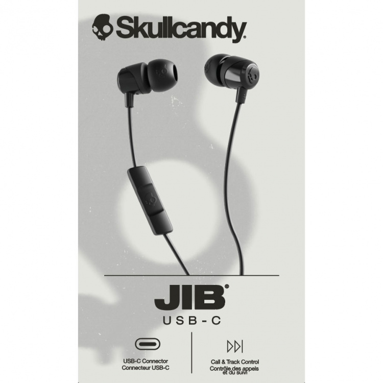 Skullcandy Kuulokkeet JIB USB-C Johdollinen Korvansisäinen True Black