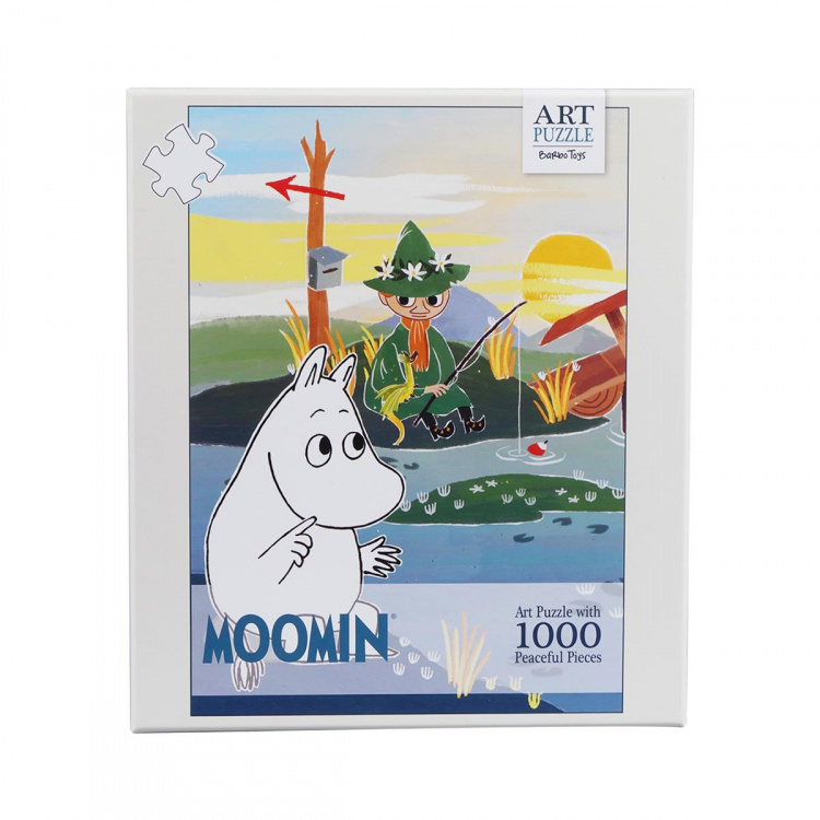 Moomin Palapeli 1000 Pcs Art Puzzle On Bridge