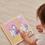 Moomin Palapeli 16 Pcs Wooden Puzzle Construction Fun