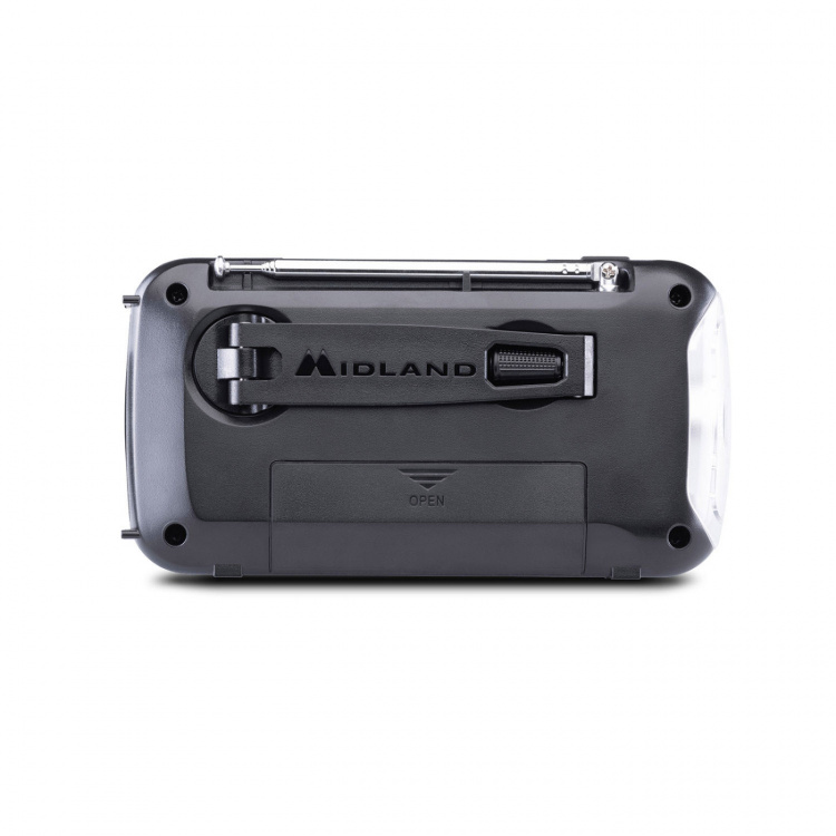 Midland Hätäradio Power Bank ER100 Punainen Musta