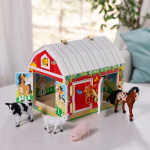 Melissa & Doug Puulelu Wooden Activity Barn Latches