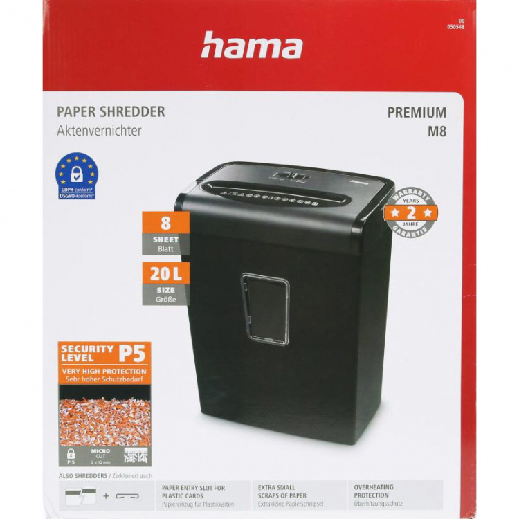 Hama Paperisilppuri Premium M8