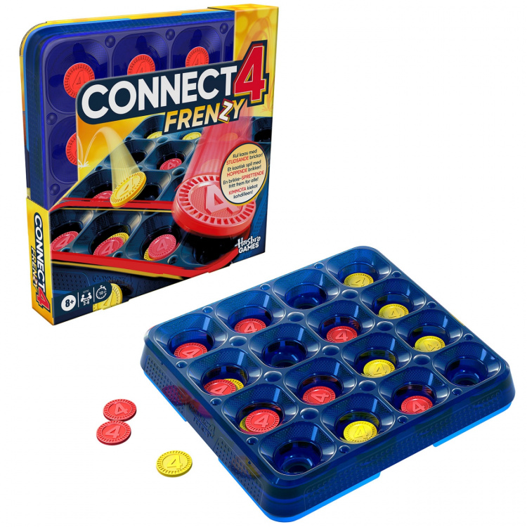 Hasbro gaming Lautapeli Connect 4 Frenzy