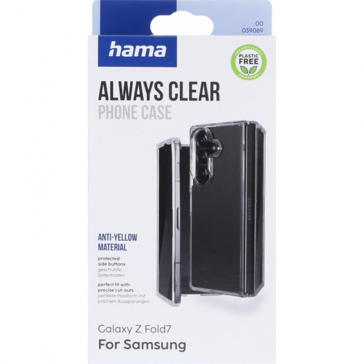Hama Suojakuori Always Clear Samsung Galaxy Z Fold7