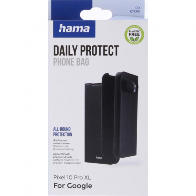 Hama Puhelinkotelo Daily Protect Google Pixel 10 Pro Musta XL