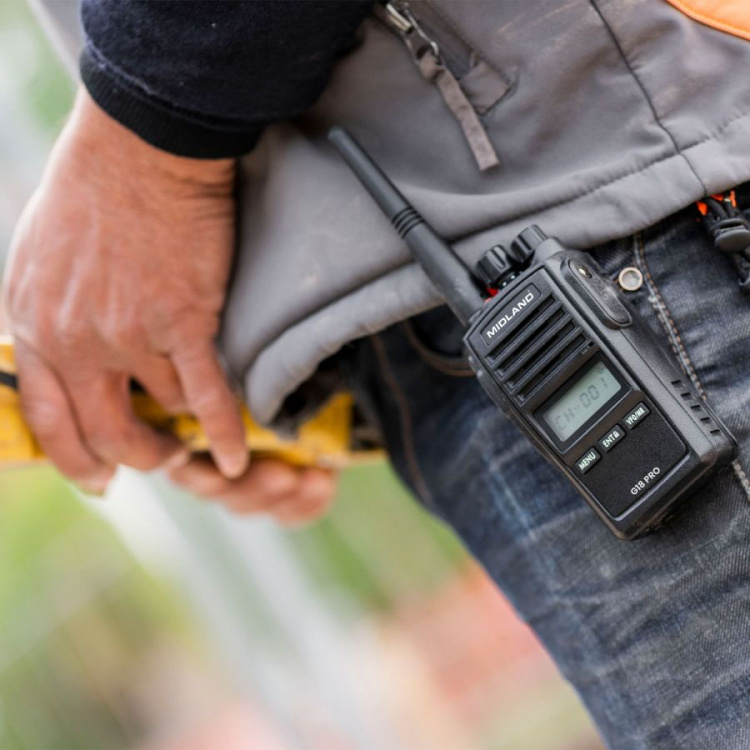 Midland Walkie Talkie G18 Pro Musta