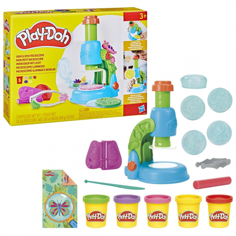 PLAY-DOH Wonder Glow Microscope Playset