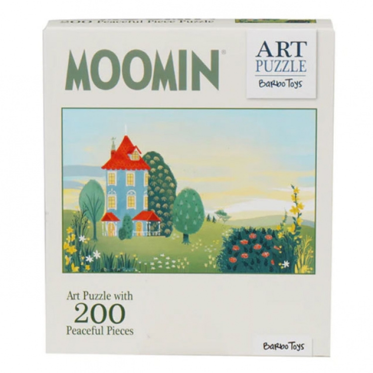 Moomin Palapeli 200 Pcs Art Puzzle Vihreä