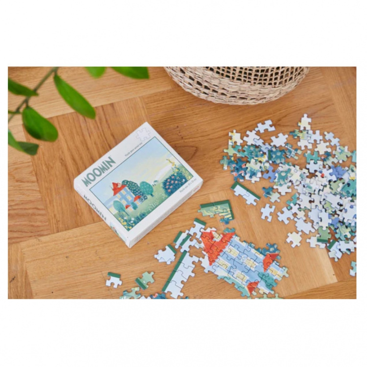 Moomin Palapeli 200 Pcs Art Puzzle Vihreä
