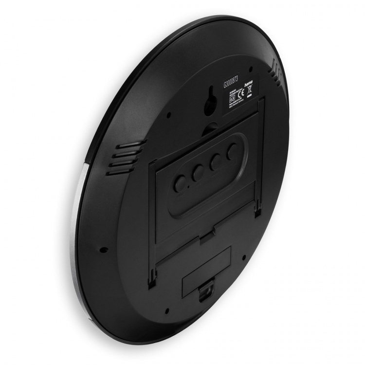 Hama Seinäkello Ischia DCF Radio Musta Hopea