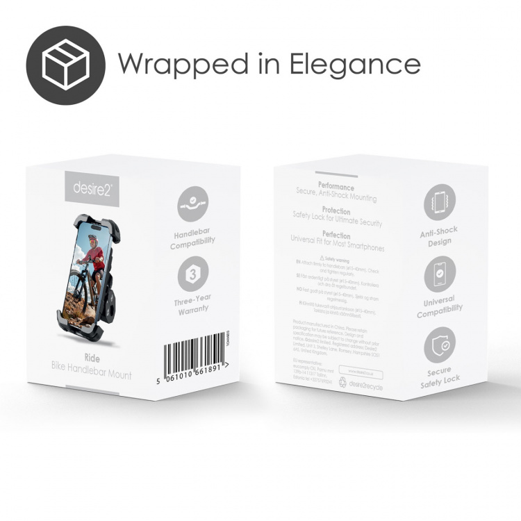 Desire2 Pyöräteline Ride Lukittava