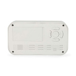 Nedis Digitaalinen Herätyskello | LCD | Taustavalo | Torkkutoiminto | Päivämääränäyttö | Ajastintoiminto | Valkoinen