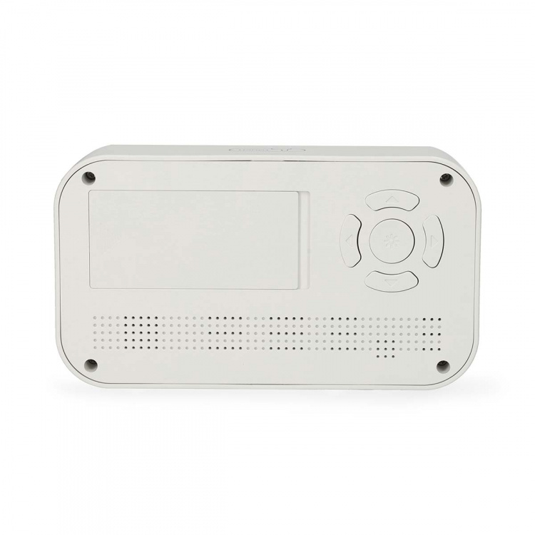 Nedis Digitaalinen Herätyskello | LCD | Taustavalo | Torkkutoiminto | Päivämääränäyttö | Ajastintoiminto | Valkoinen