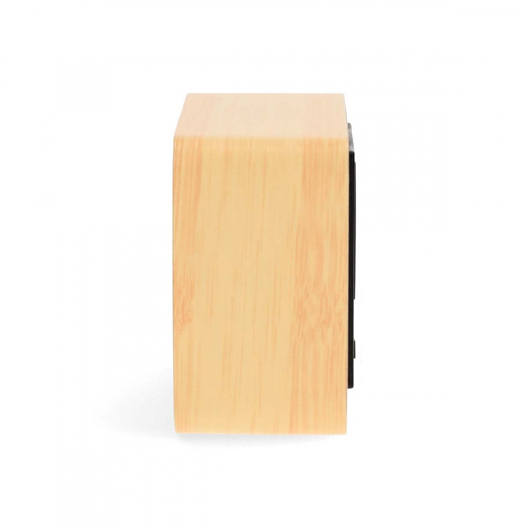 Nedis Digitaalinen Herätyskello | LED | Taustavalo | Torkkutoiminto | Päivämääränäyttö | Sisälämpötila | Puu