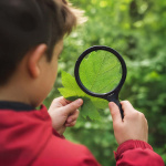 Nedis Kädessä pidettävät suurennuslasit | Linssin voimakkuus: 4 Diopter | 10000 K | 0.05 W | 9 lm | Musta