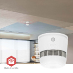 Nedis SmartLife Smoke Detector | Zigbee 3.0 | Battery Powered | Sensor life cycle: 10 year | EN 14604