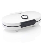 Trebs Vohvelirauta kaksinkertainen sydämen muotoinen Valkoinen Trebs Vohvelirauta kaksinkertainen sydämen muotoinen Valkoinen