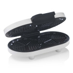 Trebs Vohvelirauta kaksinkertainen sydämen muotoinen Valkoinen Trebs Vohvelirauta kaksinkertainen sydämen muotoinen Valkoinen