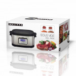 MELISSA Sous Vide 6L 520W Musta / ruostumaton teräs