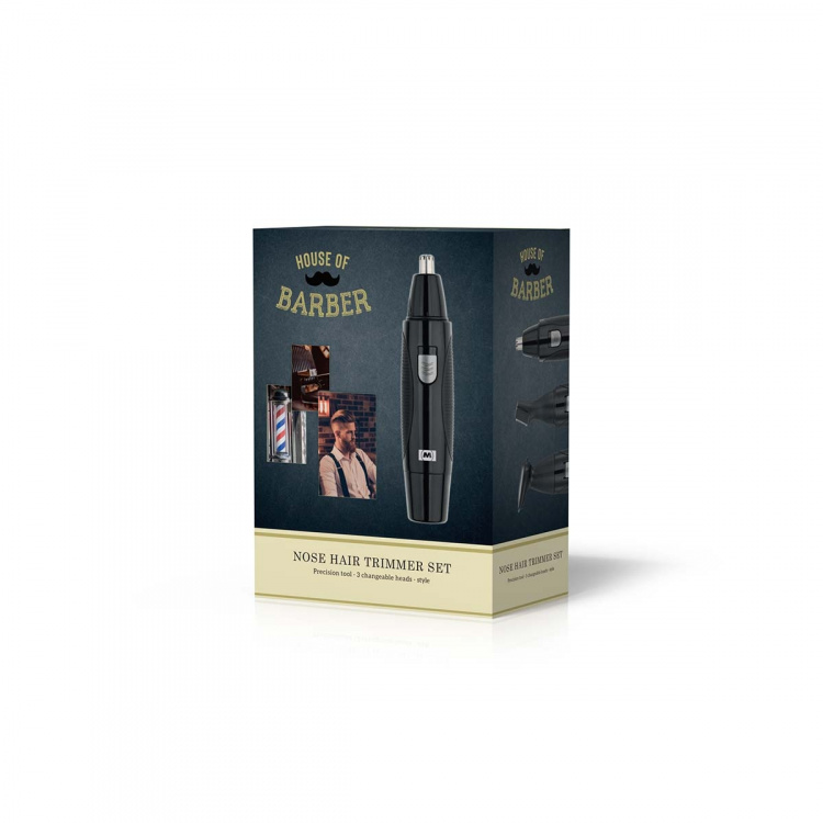 MELISSA Nenäkarvojen trimmerisarja 1.5W Musta