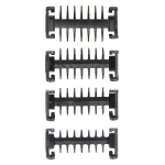 MELISSA Ladattava parta- ja vartalotrimmeri, jossa on erittäin ohut partakone, sisältää 4 välikampaa Musta MELISSA Ladattava parta- ja vartalotrimmeri, jossa on erittäin ohut partakone, sisältää 4 välikampaa Musta