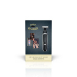 MELISSA Ladattava parta- ja vartalotrimmeri, jossa on erittäin ohut partakone, sisältää 4 välikampaa Musta