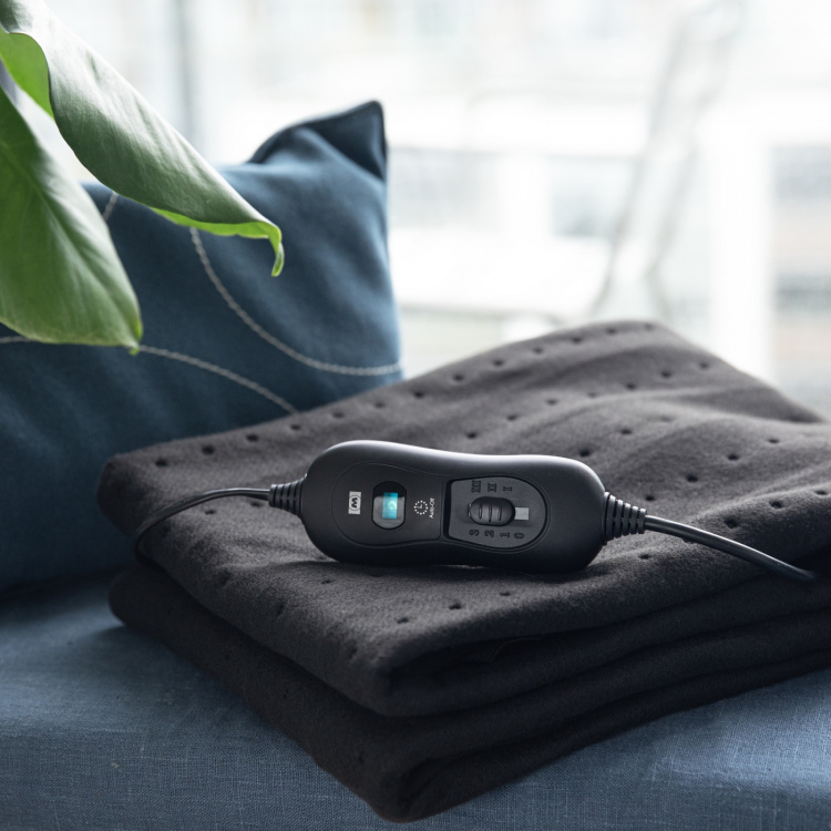 MELISSA Lämmityspeitto 80x150cm 55-60W Musta