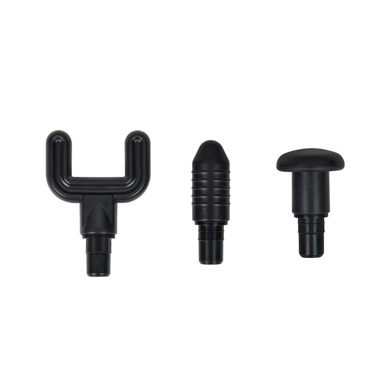 MELISSA Ladattava hierontapistooli LED:llä 4 päätä Musta MELISSA Ladattava hierontapistooli LED:llä 4 päätä Musta