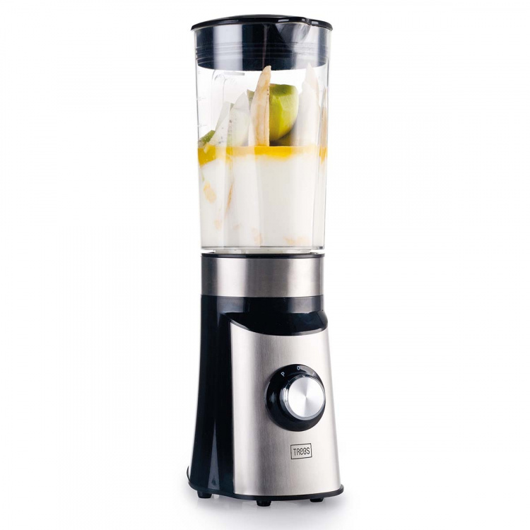 Trebs Smoothie-to-go pro juomakuppi Comfortjuicer 450 ml kouluun, töihin tai kuntosalille - Musta Trebs Smoothie-to-go pro juomakuppi Comfortjuicer 450 ml kouluun, töihin tai kuntosalille - Musta