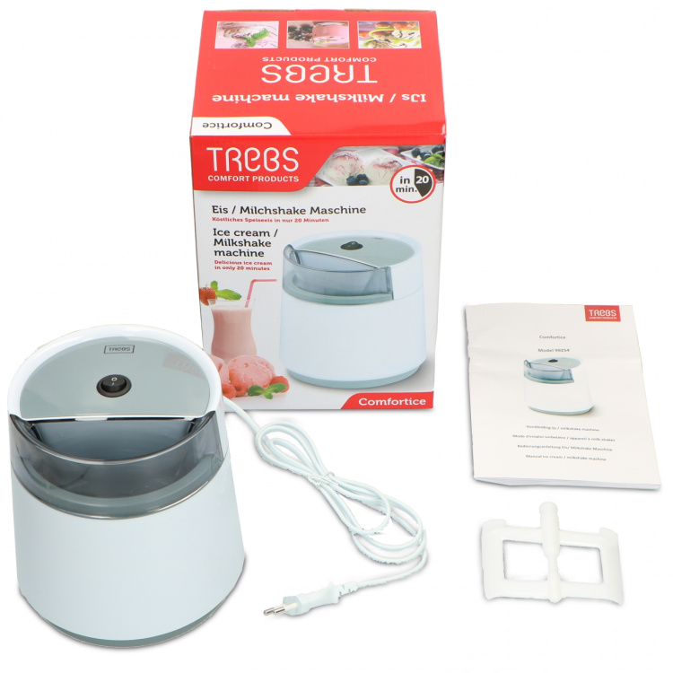 Trebs Jäätelö- / pirtelökone / Comfortice syöttöputken kanssa Trebs Jäätelö- / pirtelökone / Comfortice syöttöputken kanssa