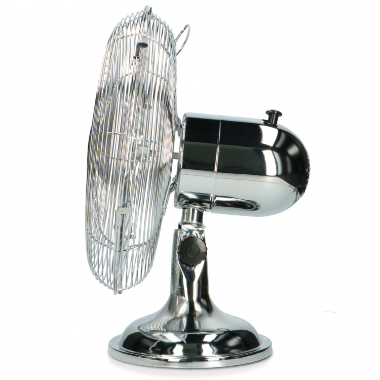 Trebs pöytätuuletin metallia 12 tuumaa Hopea Trebs pöytätuuletin metallia 12 tuumaa Hopea