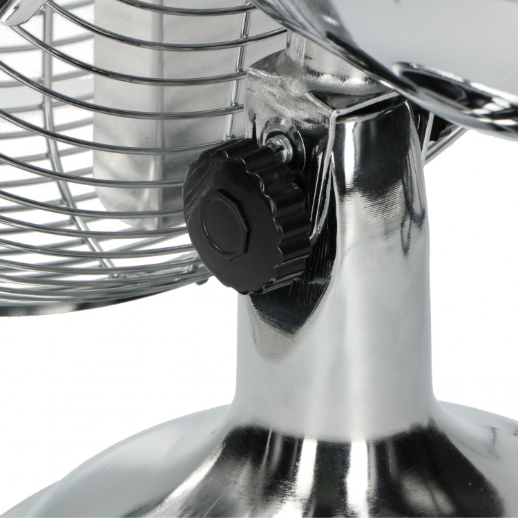 Trebs pöytätuuletin metallia 12 tuumaa Hopea Trebs pöytätuuletin metallia 12 tuumaa Hopea