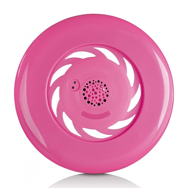 AXXION Bluetooth-kaiutin Frisbee vaaleanpunainen AXXION Bluetooth-kaiutin Frisbee vaaleanpunainen