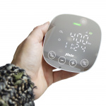 Alecto CO2-mittari, jossa on NDIR-anturi ja kosteusmittari Alecto CO2-mittari, jossa on NDIR-anturi ja kosteusmittari