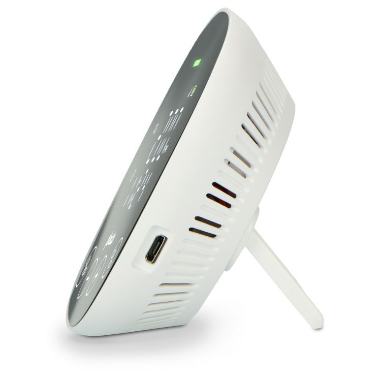 Alecto CO2-mittari, jossa on NDIR-anturi ja kosteusmittari Alecto CO2-mittari, jossa on NDIR-anturi ja kosteusmittari