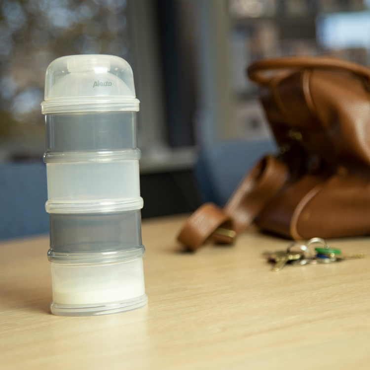 Alecto Dispenser för mjölkpulverformel Vit / Grå