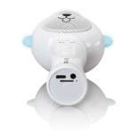 Lenco Karaokemikrofoni Bluetooth® SD-korttipaikan valaistuksella AUX Out Valkoinen Lenco Karaokemikrofoni Bluetooth® SD-korttipaikan valaistuksella AUX Out Valkoinen