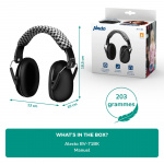 Alecto Vauvojen ja pikkulasten korvaläpät Musta Alecto Vauvojen ja pikkulasten korvaläpät Musta